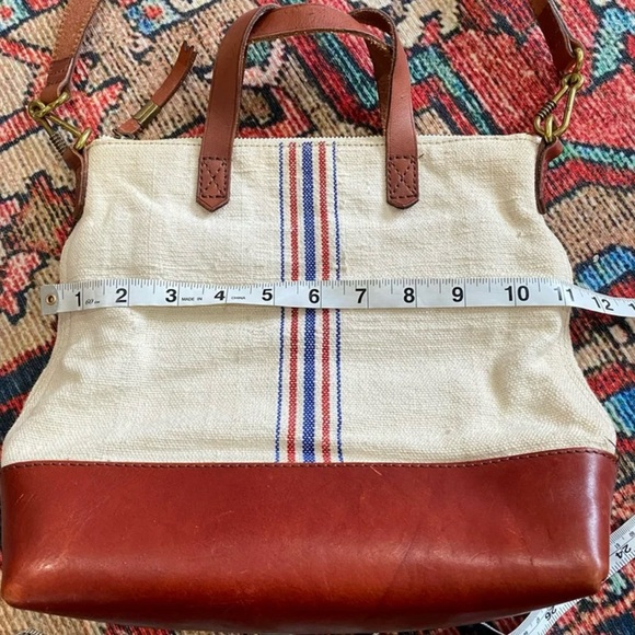 Madewell Canvas Striped Mini Transport - Picture 6 of 11